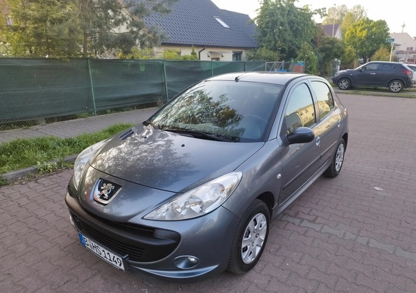 Peugeot 206 plus cena 11900 przebieg: 99875, rok produkcji 2009 z Szczecin małe 352